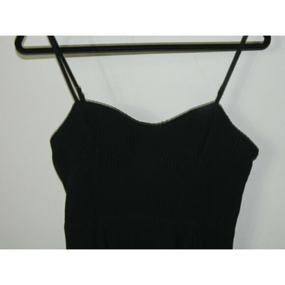 Lulu's Dress Cause for Commotion Black Pleated Bustier Maxi Dress Small - Picture 2 of 7